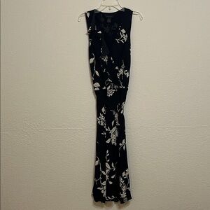 The Limited Black and White Floral Dress